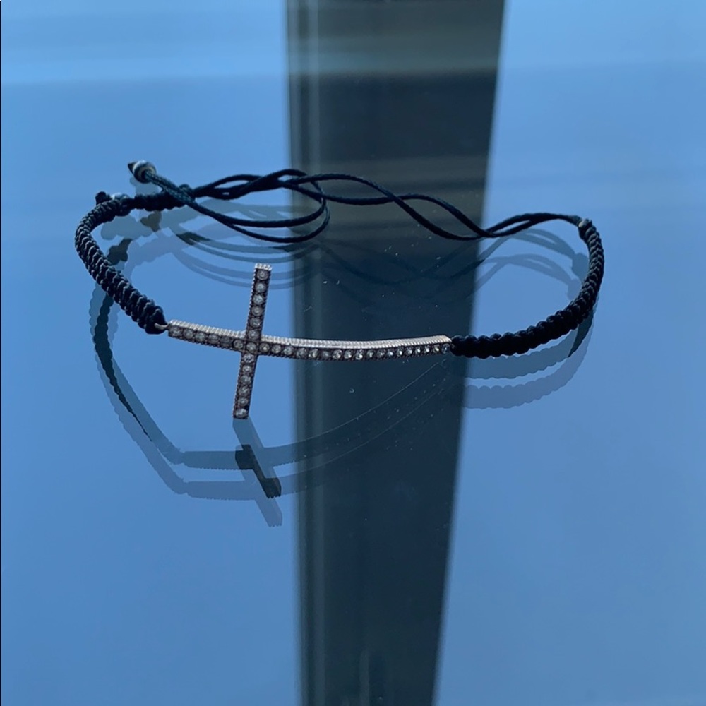 Swarovski Crystal Cross Bracelet